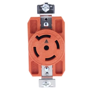 Eaton IGL2630R Isolated Ground 30A Locking Receptacle NEMA L26-30R 240/415V 3� - Picture 1 of 5
