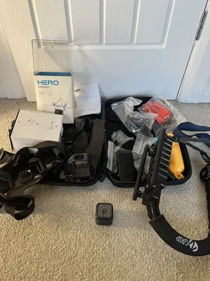 GoPro HERO Session 1080P HD Action Camera Bundle Job Lot Various Accessories - Image 1 of 4