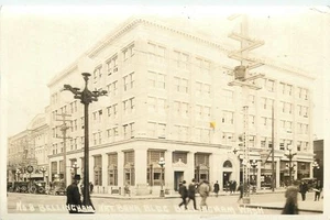 Postal de la década de 1920 Bellingham Washington National Bank ocupación RPPC 25-6280 - Imagen 1 de 2
