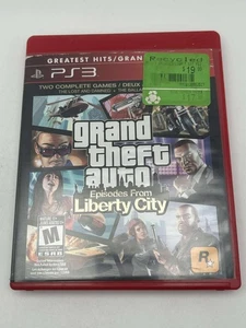 Grand Theft Auto Episodios From Liberty City Sony PlayStation 3 PS3 CIB Completo - Imagen 1 de 4