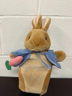 DE COLECCIÓN EDEN BEATRIX POTTER PELUCHE PETER RABBIT MARIONETA DE MANO 12" Foto 1 de 4