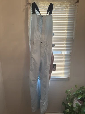 The North Face Freedom Bib Mens Snowboard Pants, Color: Icecap Blue, Size: Large - Image 1 of 4