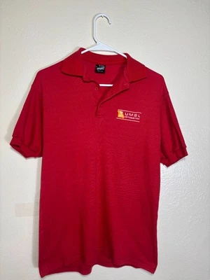 RED UMSL OPTOMETRY POLO SHIRT - Image 1 of 4