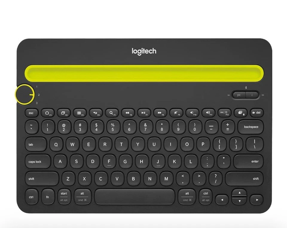 Logitech K480 Teclado Inalámbrico Multidispositivo, Bluetooth, Negro 920-006342 Foto 1 de 1