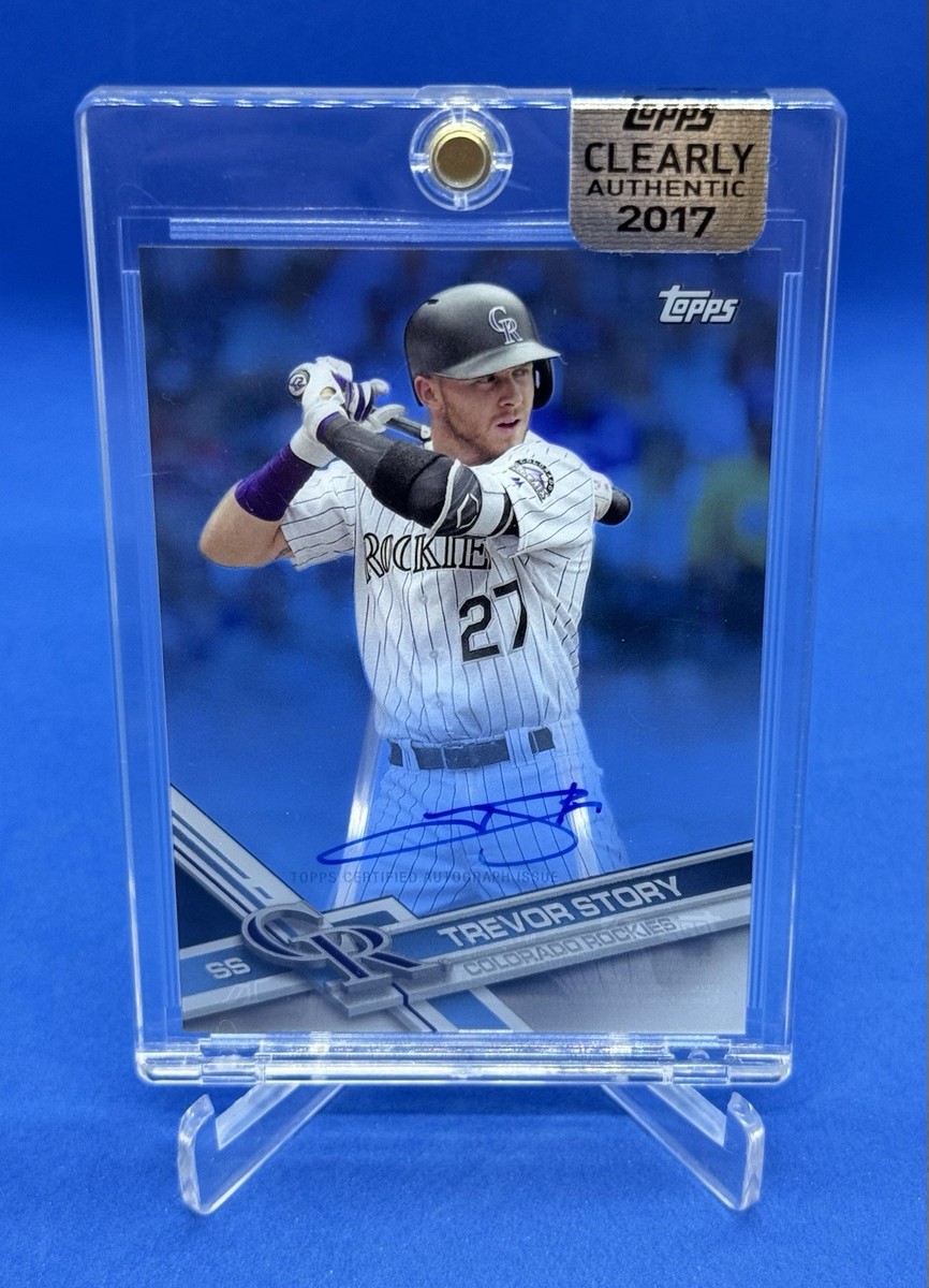 Trevor Story Autograph Baseball Cards for sale | eBay