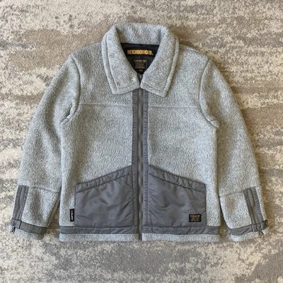 Chaqueta de bombardero polar grande Neighborhood Boa Sherpa B-3 Flight Aviator Polartec Foto 1 de 4