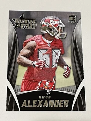 2015 Panini Rookies & Stars Football #182 - Kwon Alexander RC - Buccaneers - Image 1 of 2