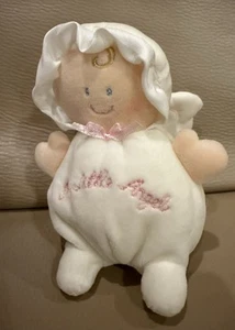 Vintage Russ Berrie Angel Babies My Little Baby bambola peluche sonaglio carillon con etichetta - Foto 1 di 3