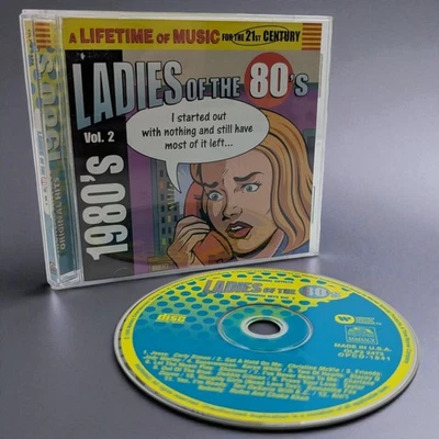 Various - The Best Of Rock Ladies Of The 80's Vol. 2 (CD, 1999, Madacy) Foto 1 de 4