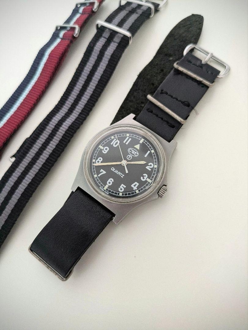 【美品 1989年製 】CWC G10 英国軍 NATO 0552/6645 CWC G10 1989 UK Military Watch Cabot NATO Code Royal Navy T