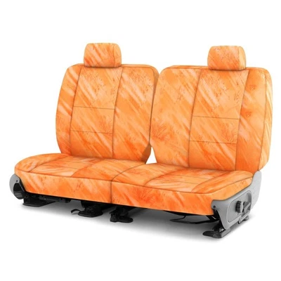 For Toyota Land Cruiser 98-07 Seat Cover Realtree Fishing 3rd Row Camo Orange - Изображение 1 из 4
