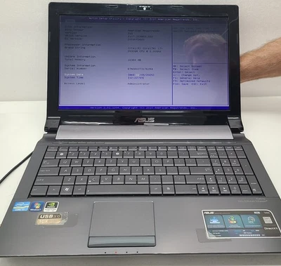 Portátil ASUS N53SV-XV1 Intel i7-2630QM 16 GB Ram SIN HD/OS DC Jack Suelto (FL) Foto 1 de 4