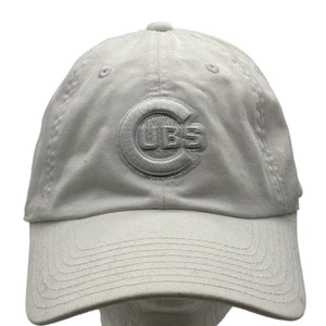 Mütze Chicago Cubs weiß Cooperstown American Needle MLB verstellbar Kappe - Bild 1 von 11
