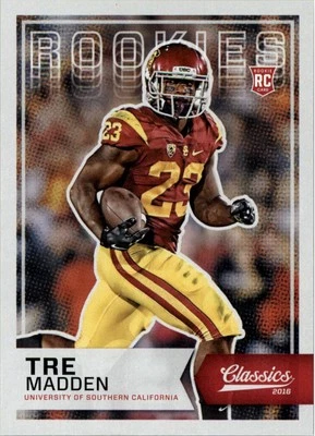 2016 Classics Red Back #283 Tre Madden - FB - Image 1 of 2