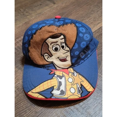 Disney Pixar Toy Story 3 Woody Cowboy Hat Cap Youth Kids Adjustable Blue Red - image 1 of 4