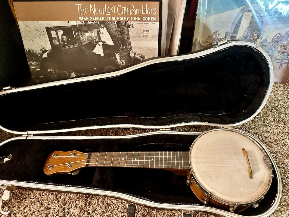 Ukelele banjo Gibson UB-1 años 30 vintage Banjolele bebé Uke la Gibson antiguo Foto 1 de 4