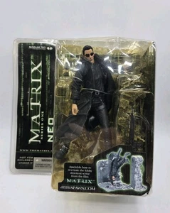 McFarlane The Matrix Series One Neo Lobby Scene Actionfigur 2003 Neu Sealed  - Bild 1 von 9