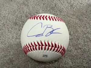 ST. SAINT LOUIS CARDINALS ALEC BURLESON SIGNED AUTOGRAPHED BALL BASEBALL COA - Picture 1 of 3