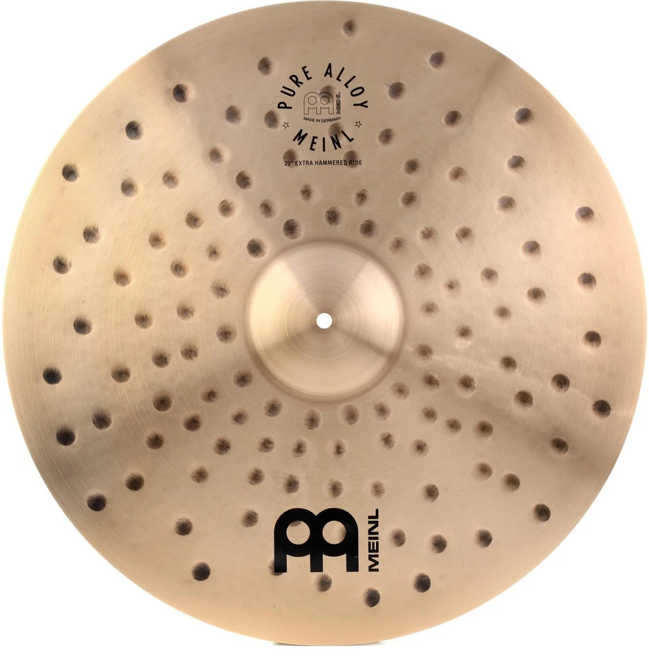Meinl Cymbals Pure Alloy Ride Cymbal - 22 inch, Extra Hammered - Image 1 of 1