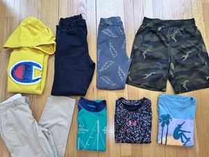 Jungen Kleidungspaket 8 Größe 8-10 Jeans Old Navy Gap Uniqlo Old Navy Champions Hoo - Bild 1 von 18