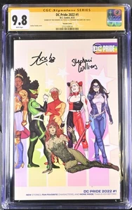 DC Pride 2022 #1 Variante Swaby CGC Signature Series 9.8 Firmado Howard, Williams - Imagen 1 de 2