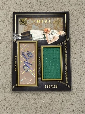 2015-16 Panini Black Gold Rookie Jersey Autograph /199 RJ HUNTER #24 Auto RC!! - Image 1 of 2