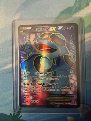 Seismitoad EX (106 Full Art) 106/111 XY - Furious Fists Holo - Image 1 of 3