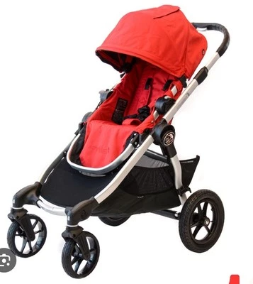Cochecito Baby Jogger City Select rojo Foto 1 de 2