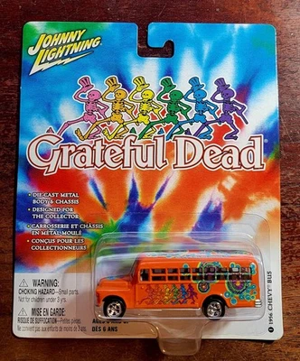 Johnny Lightning Grateful Dead Chase "White Lightning” 1956 Chevy Bus ~2004 NEW - Image 1 of 3