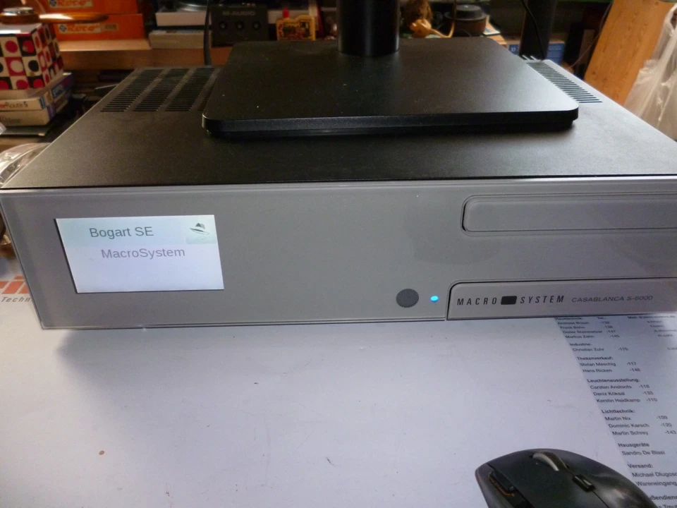 Videoschnittgerät Casablanca S6000  Gold Edition, mit  Maus - Bild 1 von 4