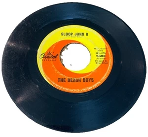 7" 45 RPM RECORD by THE BEACH BOYS "SLOOP JOHN B" (1966) ROCK / CAPITOL 5602 - Picture 1 of 4