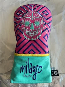 NEW RARE! Sugar Skull Golf SSG Milagro Tequila Driver head cover headcover - Picture 1 of 2