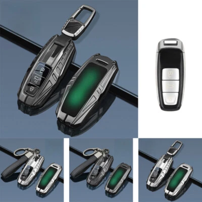 Zinc Alloy TPU Silicone Car Key Case Cover For Audi A3 A6 A7 A8 S8 Q8 S3 S6 S7 - Image 1 of 4