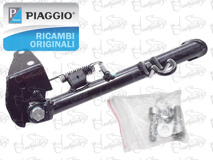 CAVALLETTO LATERALE NERO PIAGGIO LIBERTY 50 125 150 RST MOC TNT NEXIVE POSTE ITA - Immagine 1 di 1