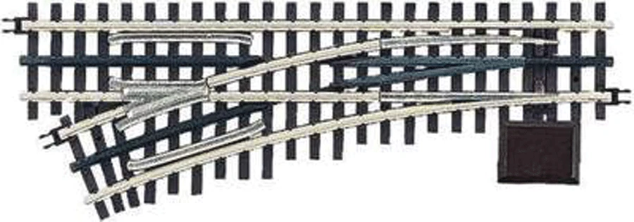 MTH O Scale Trax 3-Rail Nickel Silver Track O-31 Left Hand Switch 451003 - Image 1 of 1