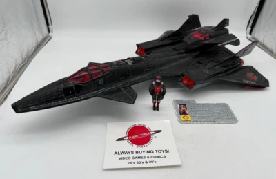 Night Raven SP3 1986 y Strato Viper con tarjeta de archivo vehículo completo GI Joe Foto 1 de 4