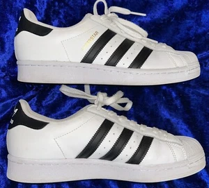 adidas Superstar White Black Shoes Us 7.5 Eu 40 .6 EG4958 - Picture 1 of 10