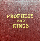 villagesda ~ Prophets & Kings/Ellen White/première édition/notes de bas de page bibliques/rouge/or