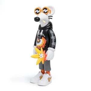 Steven Harrington x Huf Doobie Vinyl Figure 12" Black Orange Edition #/150 - Picture 1 of 7