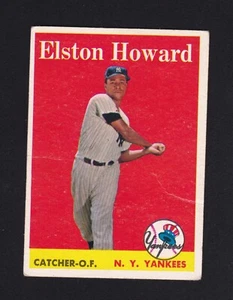 1958 Topps Set-Break #275 Elston Howard LOW GRADE (crease) *AJMCARDS* - Picture 1 of 2