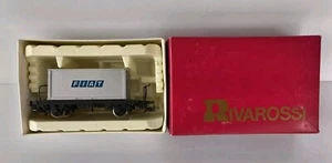 Rivarossi Modello 2113 Carro Pulitore Container Fiat Scala HO Box Made in Italy - Foto 1 di 13