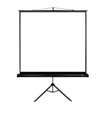Elite Screens T50UWS1 Tripod Portable Pull Up 50 " Projection Screen - Image 1 of 4