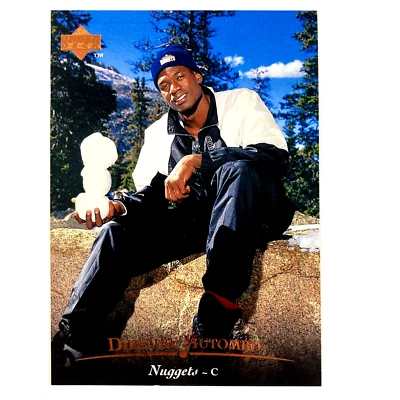 Tarjeta de cubierta superior Dikembe Mutombo 1995-96 #7 NBA Denver Nuggets Foto 1 de 2