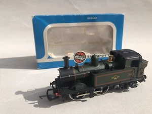 Airfix 54153-0 14xx Class 0-4-2 Autotank Loco 1466 BR Lined Green VGC Boxed - Foto 1 di 20