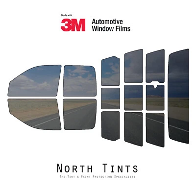 Filme colorido 3M pré-cortado para janela Dodge Ram 1500 2014-2018 4 Dr Quad Cab - Imagem 1 de 4