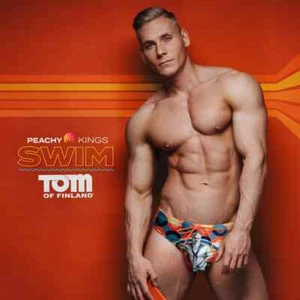 TOM OF FINLAND SEAMAN SWIMWEAR MANS SWIM BRIEFS SWIMMING TRUNKS GAY CULTURE LGBT - Picture 1 of 7