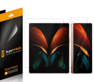 2X Supershieldz Coque Intégrale Transparente Protecteur d'écran pour Samsung Galaxy Z Fold 2 5G - Photo 1 sur 2
