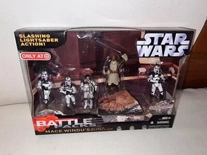 Star Wars Mace Windu’s Attack Battalion Battle Pack Objetivo Exclusivo 2006 - NUEVO - Imagen 1 de 2