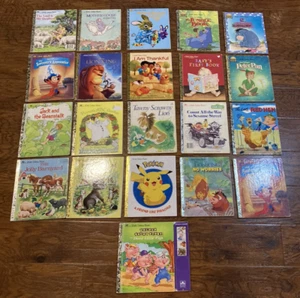 Little Golden Books Lot of 21 Disney Classic Children Modern & Vintage - Imagen 1 de 6