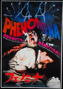 Phenomena 1985 Dario Argento Horror Japanese Chirashi Mini Movie Poster B5  - Bild 1 von 2